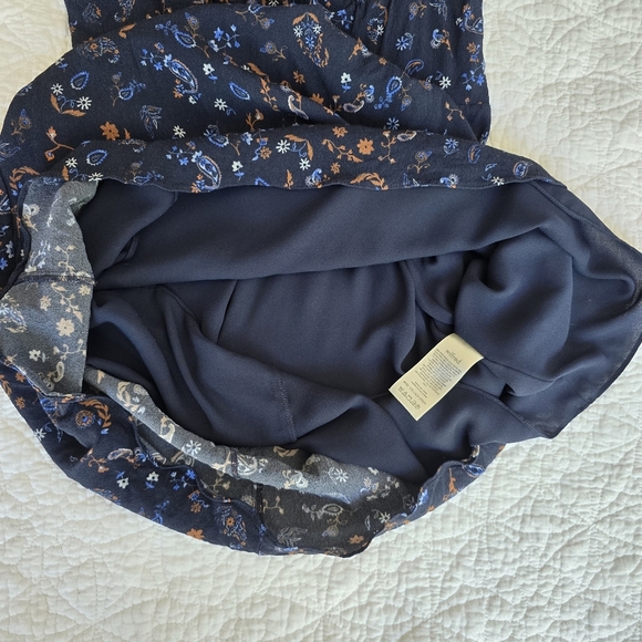 Wilfred Blue Cammy Mini Floral Dress - Picture 9 of 15